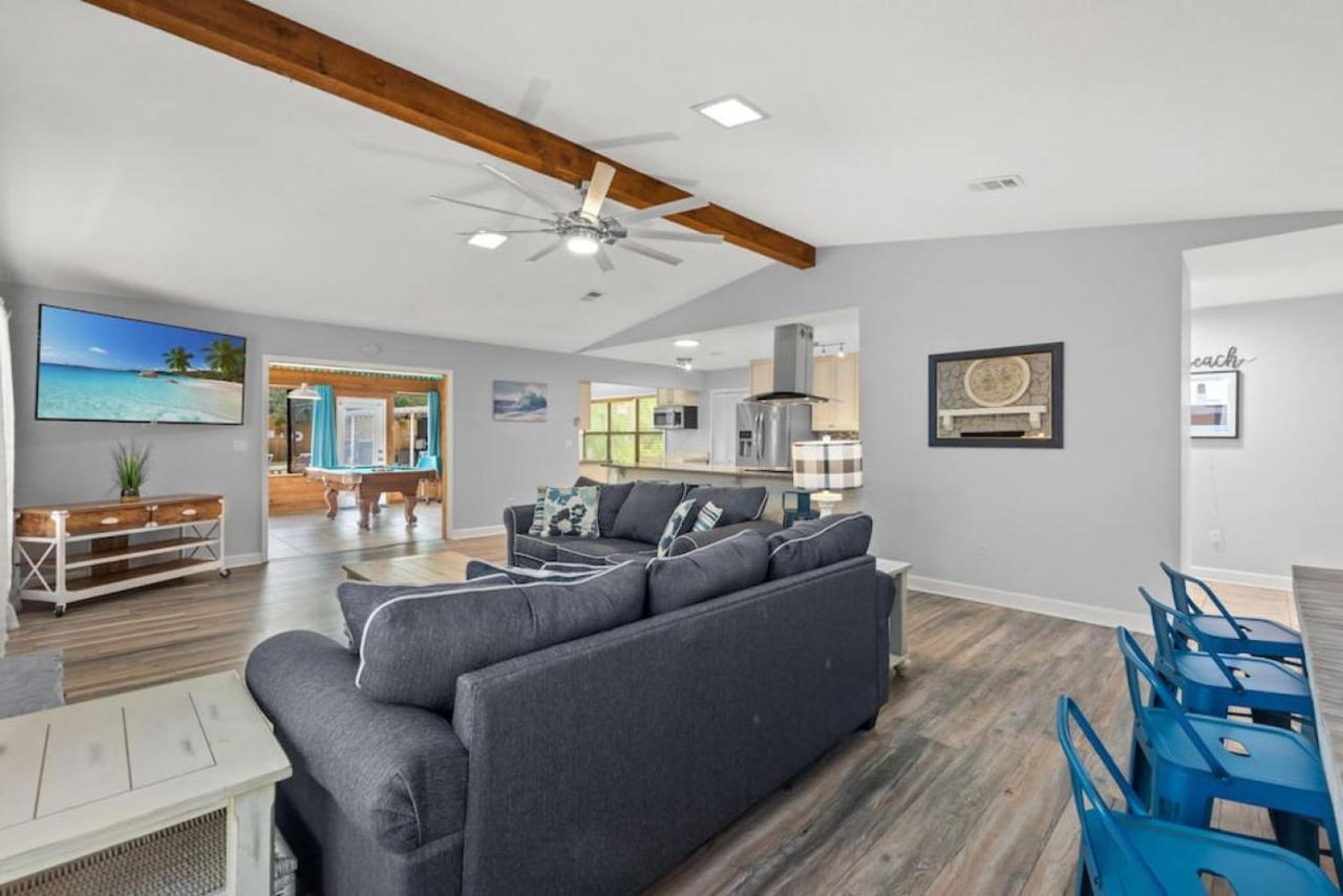 The Flip Flop Stop - Private Heated Pool, Pool House, Backyard Oasis And Game Room Panama City Beach Dış mekan fotoğraf