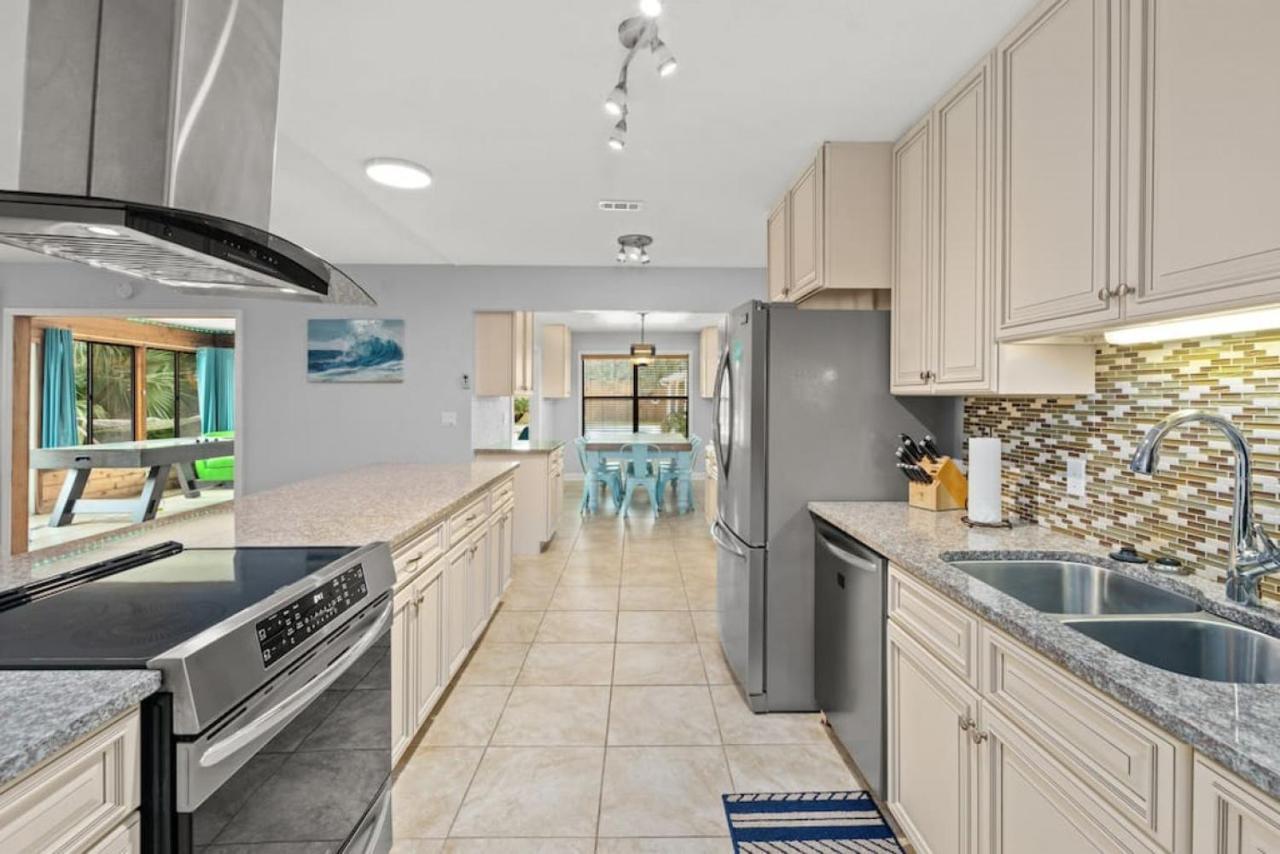 The Flip Flop Stop - Private Heated Pool, Pool House, Backyard Oasis And Game Room Panama City Beach Dış mekan fotoğraf