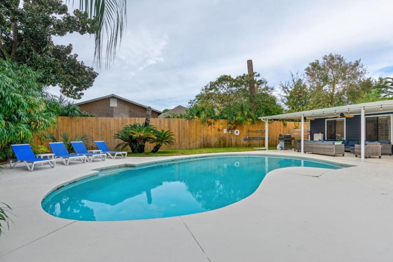 The Flip Flop Stop - Private Heated Pool, Pool House, Backyard Oasis And Game Room Panama City Beach Dış mekan fotoğraf