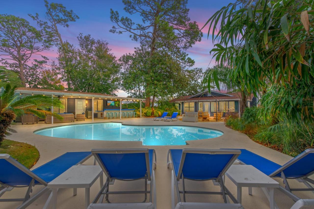 The Flip Flop Stop - Private Heated Pool, Pool House, Backyard Oasis And Game Room Panama City Beach Dış mekan fotoğraf